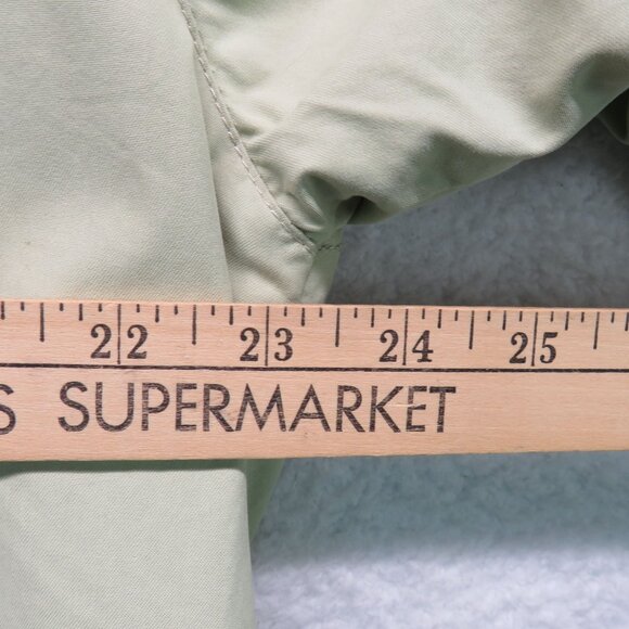 Eddie Bauer Jacket Mens Size Extra Large Green Lightweight Zip Front Mesh Lining - Picture 11 of 12